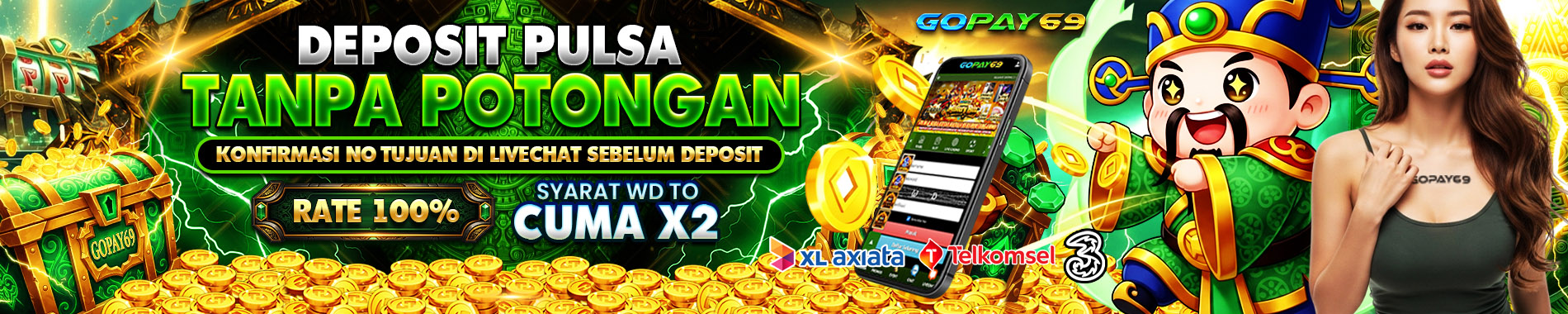 Gopay69 - PULSA